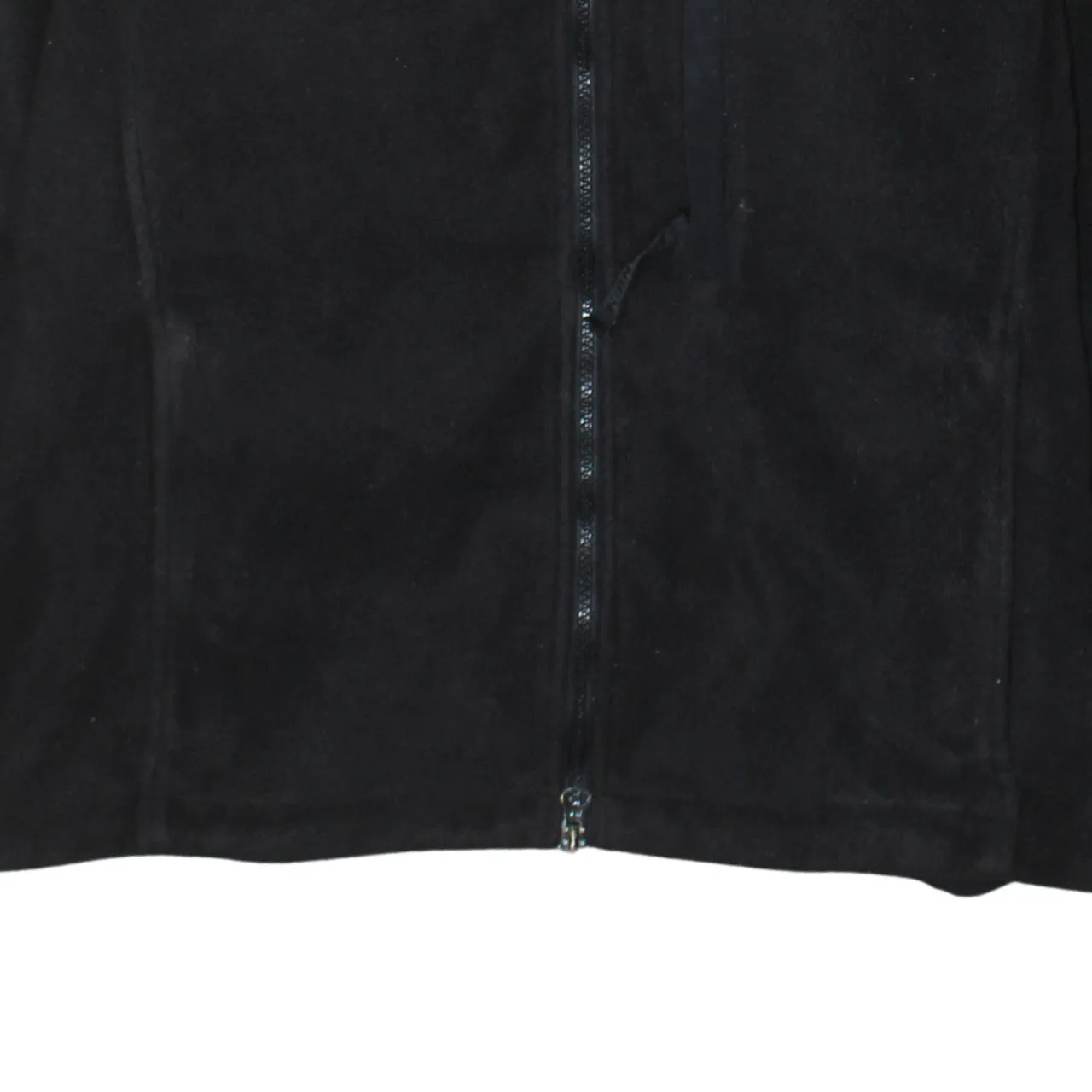 Columbia Black Fleece Jacket Women's Medium Embroidered Logos Full Zip Outdoor Top sold by Vintage Club product image thumbnail 4