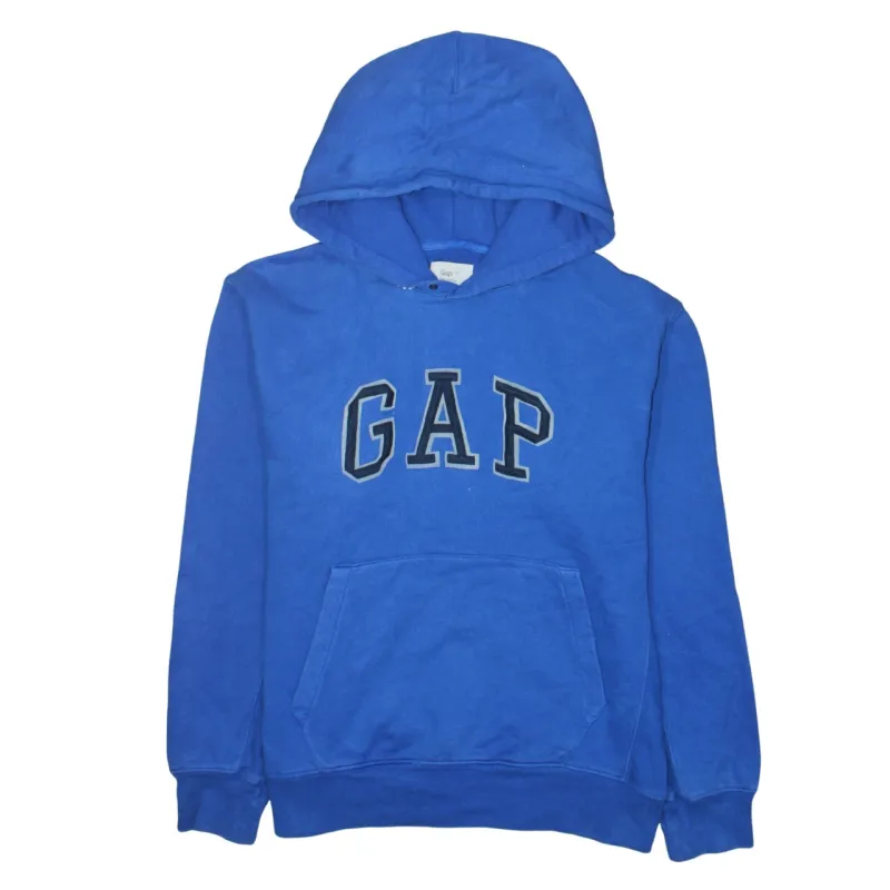 Gap Royal Blue Hoodie Men's Large Embroidered Logo Front Pouch Pullover Sweatshirt sold by Vintage Club