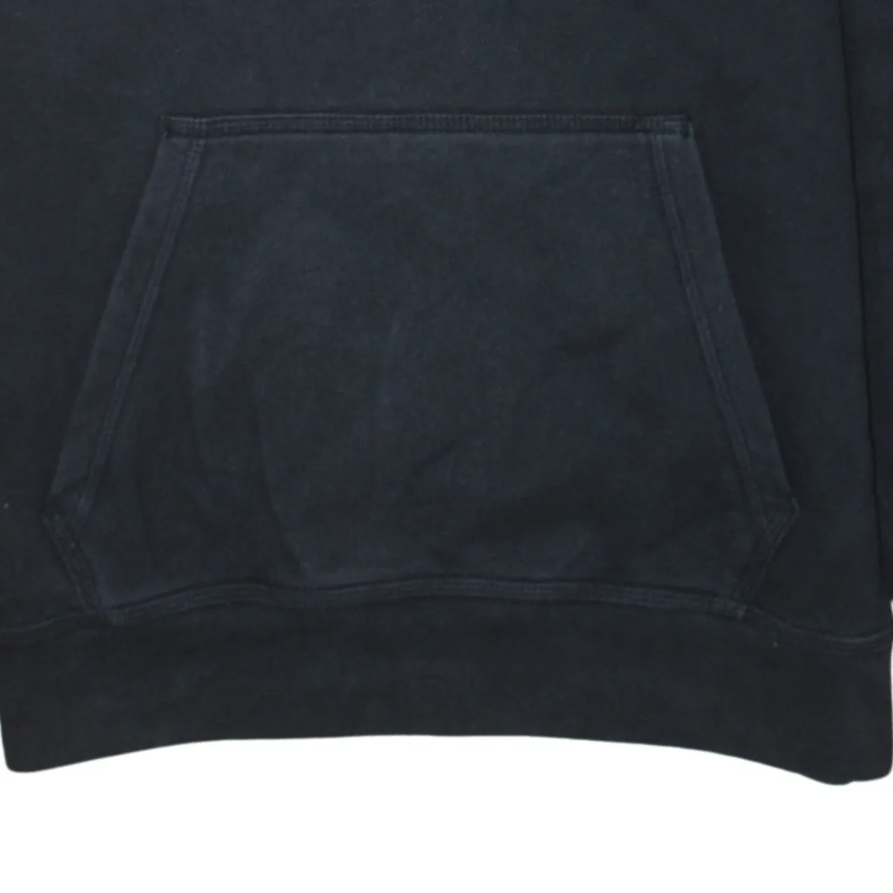 Nike Black Hoodie Men's Small Embroidered Swoosh Logo Front Pocket Pullover Sweatshirt sold by Vintage Club product image thumbnail 4