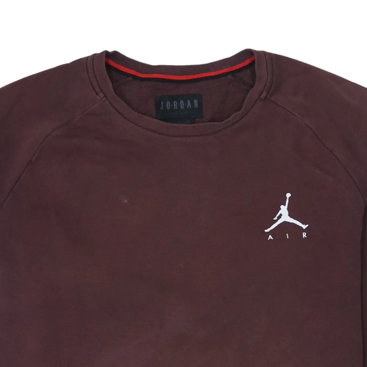 Jordan Brown Sweatshirt Men’s XLarge Embroidered Jumpman Logo Crewneck Pullover Fleece Top sold by Vintage Club product image thumbnail 3