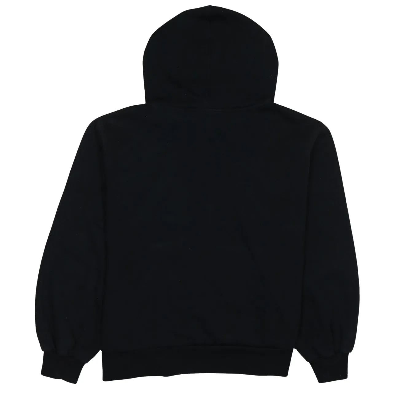 Adidas Black Hoodie Women’s Small Subtle Embroidered Logo Front Pocket Pullover Sweatshirt sold by Vintage Club product image thumbnail 2