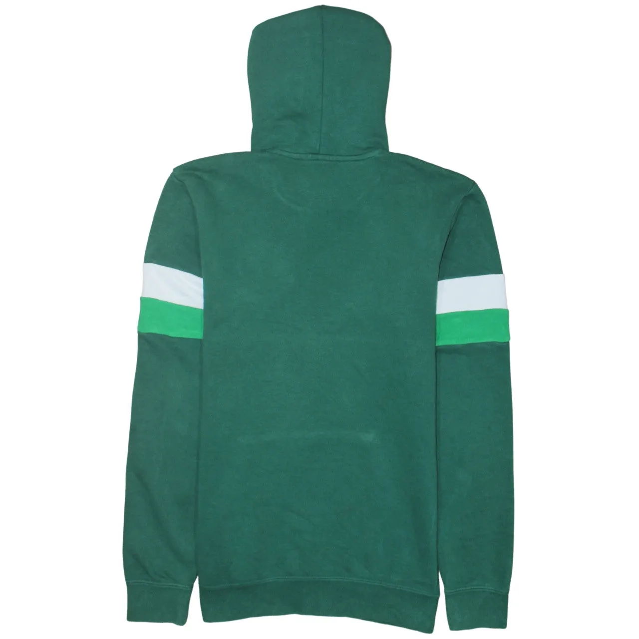 Adidas Green Hoodie Women’s Small Celtic FC Badge Striped Sleeves Pullover Sweatshirt sold by Vintage Club product image thumbnail 2