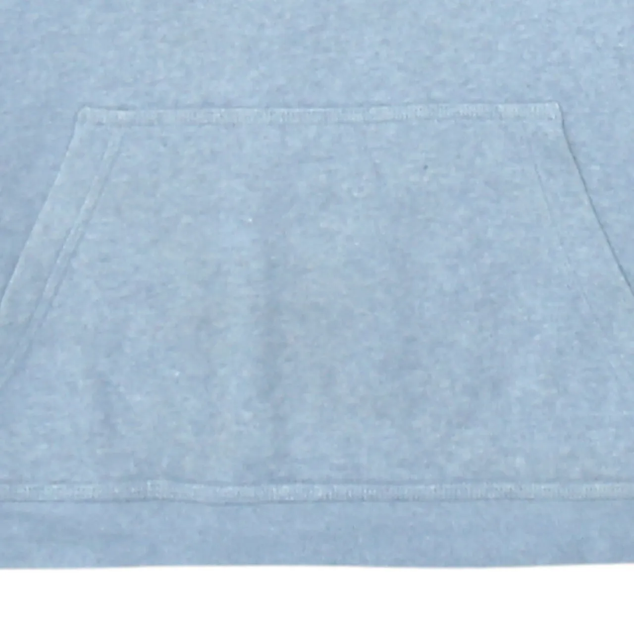 Nike Light Grey Hoodie Men’s XLarge Printed Swoosh Logo Front Pouch Pullover Sweatshirt sold by Vintage Club product image thumbnail 4