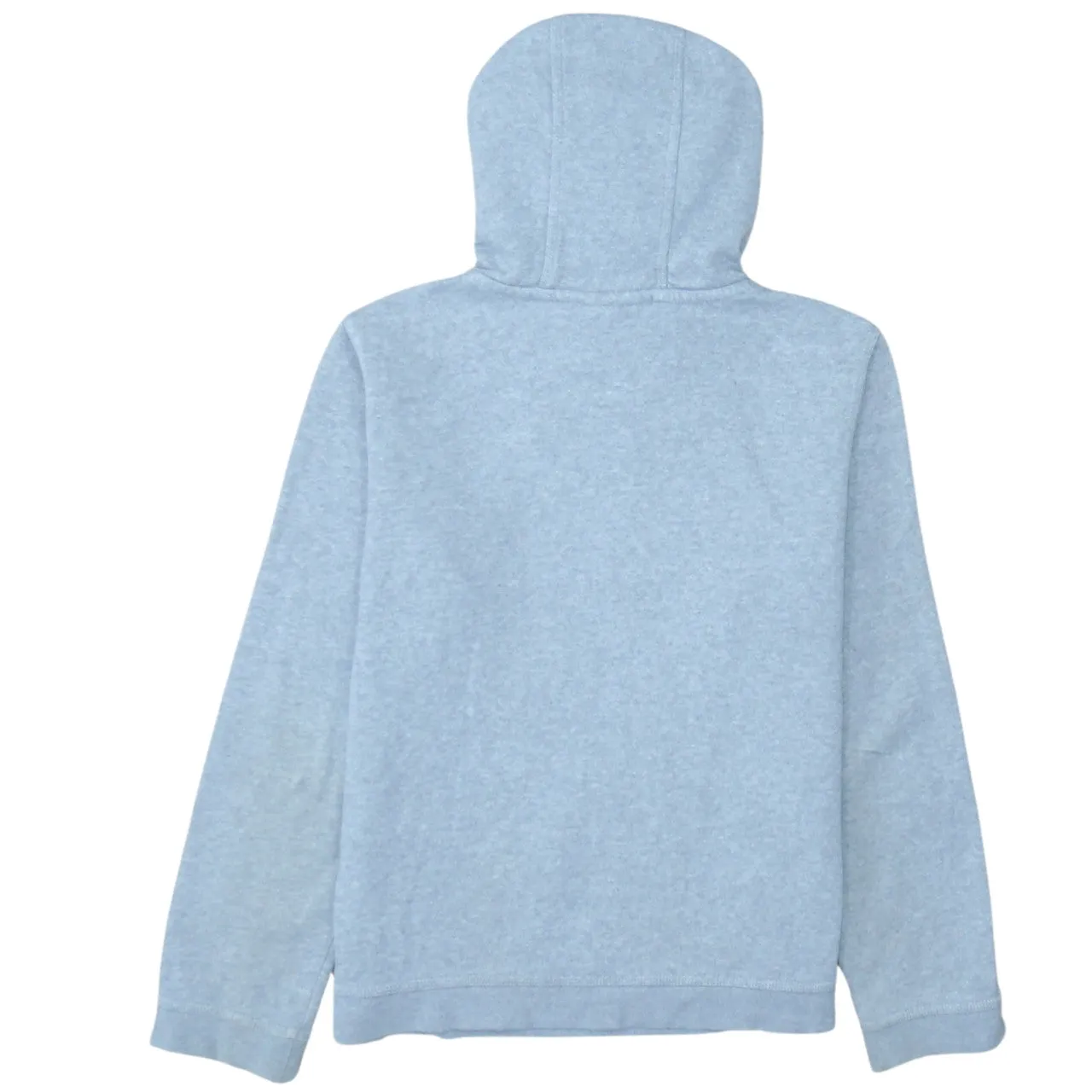 Nike Light Grey Hoodie Men’s XLarge Printed Swoosh Logo Front Pouch Pullover Sweatshirt sold by Vintage Club product image thumbnail 2