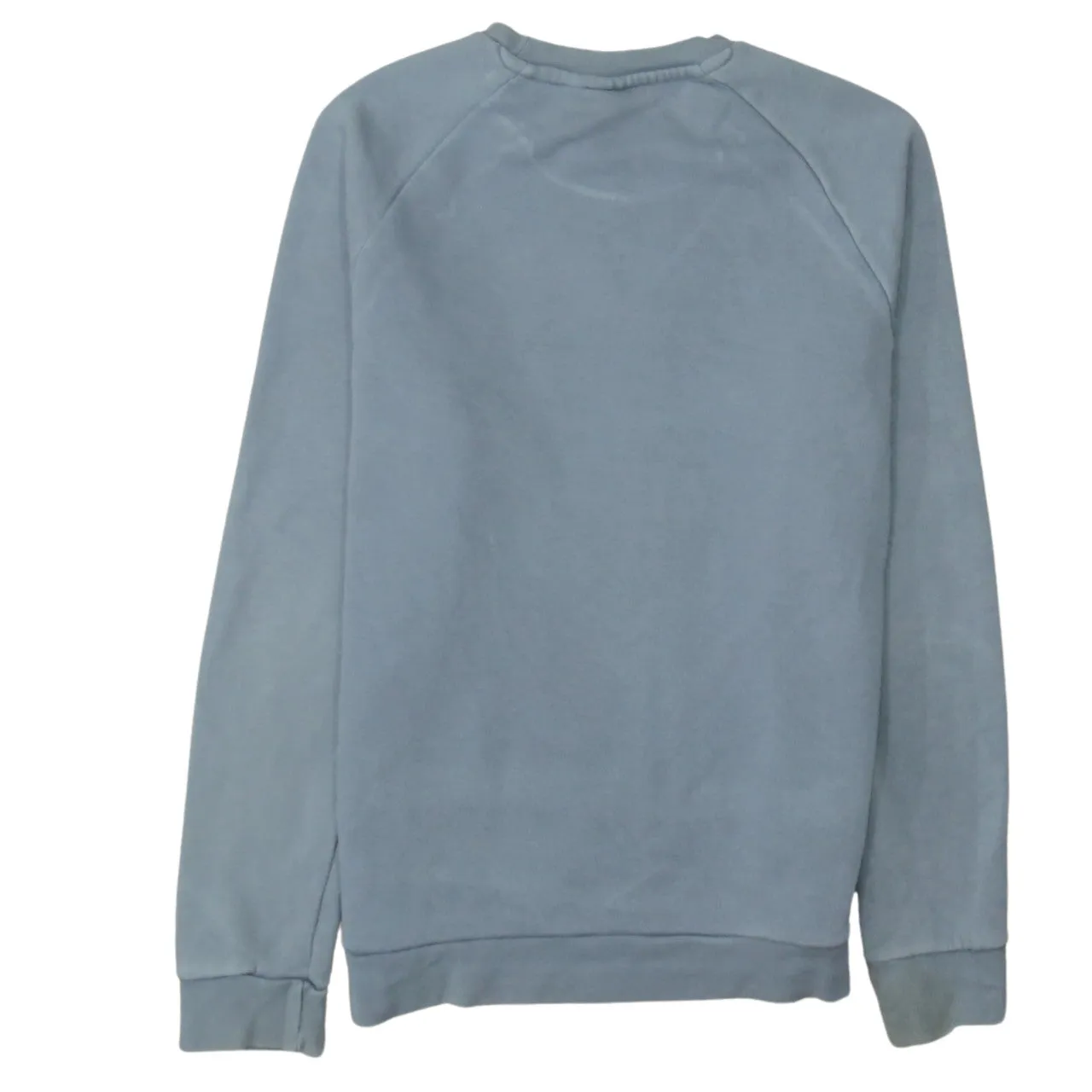 Adidas Grey Sweatshirt Men’s Small Trefoil Embroidered Logo Raglan Sleeve Pullover Jumper sold by Vintage Club product image thumbnail 2