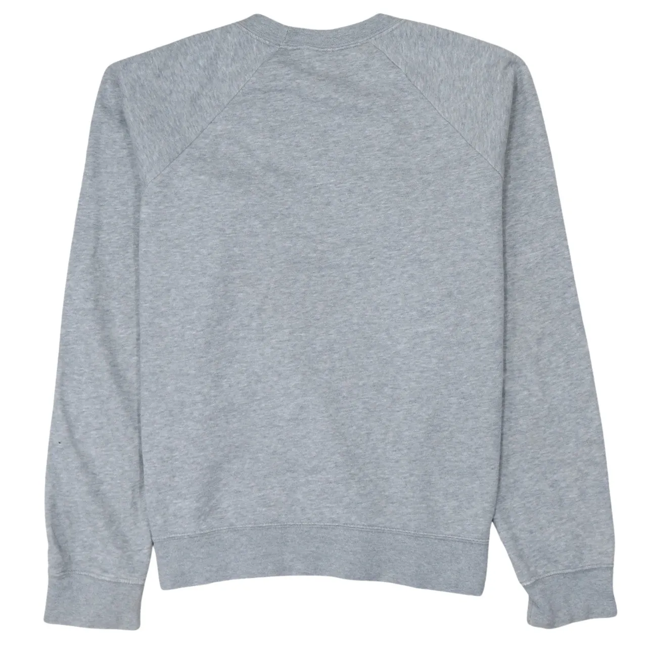 Nike Grey Sweatshirt Men's Medium Printed Logo Crewneck Raglan Sleeves Pullover Top sold by Vintage Club product image thumbnail 2