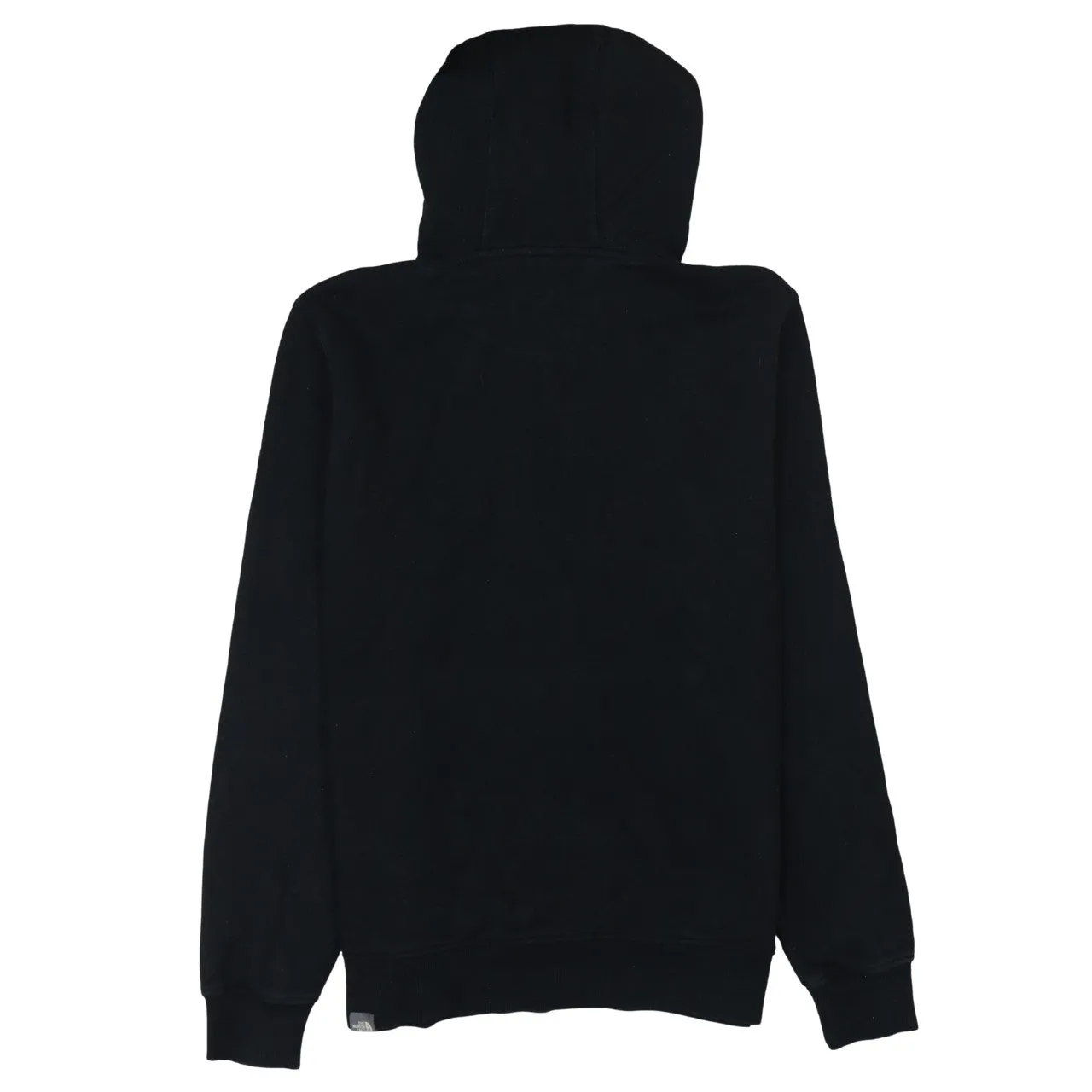 The North Face Black Hoodie Women’s Large Embroidered Chest Logo Front Pocket Pullover Sweatshirt sold by Vintage Club product image thumbnail 2