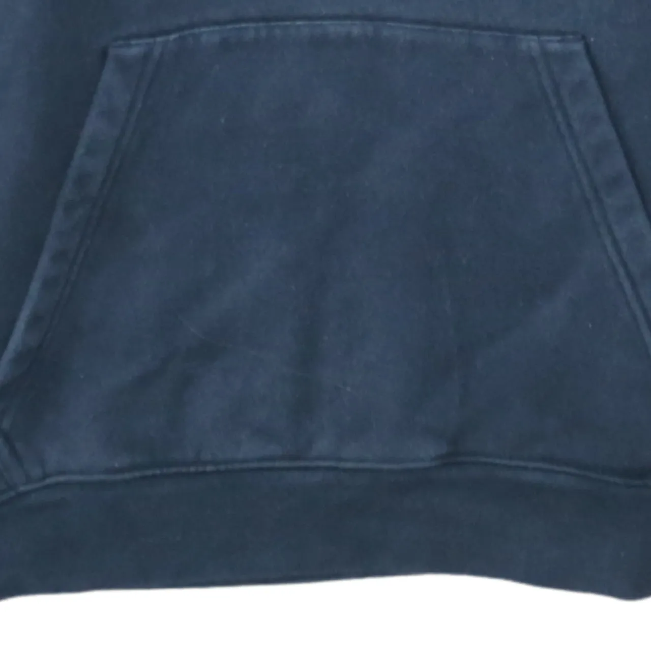 Adidas Black Hoodie Men's Small Trefoil Embroidered Logo Chevron Sleeve Panels Pullover Sweatshirt sold by Vintage Club product image thumbnail 4