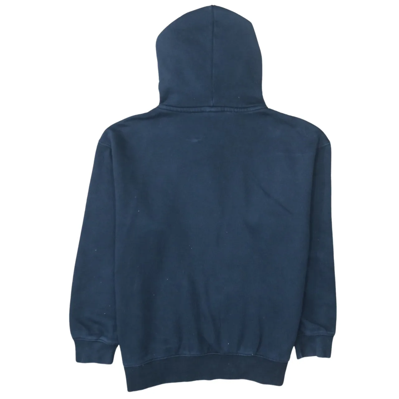Nike Black Hoodie Men’s Small Printed Swoosh Logo Drawstring Hood Pullover Sweatshirt sold by Vintage Club product image thumbnail 2