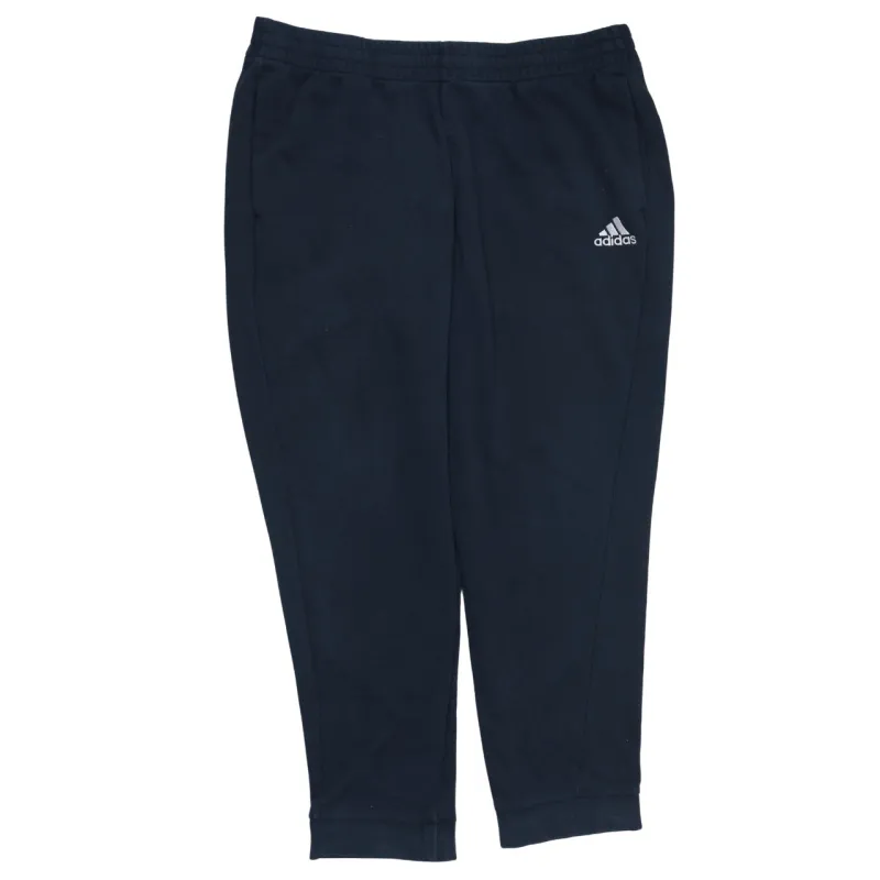 Adidas Navy Blue Joggers Men's XXLarge Elastic Waist Embroidered Logo Cuffed Sweatpants sold by Vintage Club