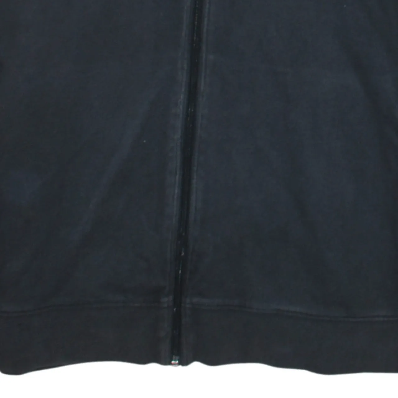 Emporio Armani Black EA7 Full Zip Hoodie Men’s XXLarge Embroidered Chest Logo Casual Sweatshirt sold by Vintage Club product image thumbnail 4