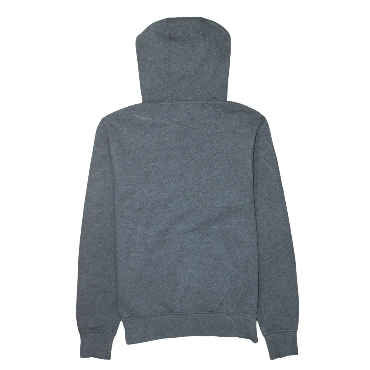 The North Face Dark Grey Hoodie Men's Medium Embroidered Front Logo Fleece Pullover Sweatshirt sold by Vintage Club product image thumbnail 2