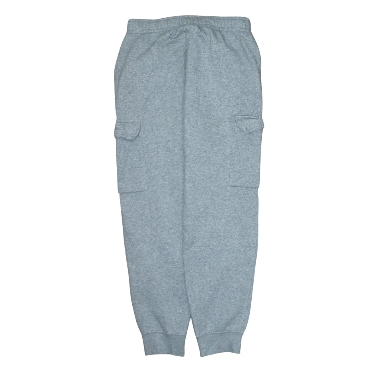 Nike Grey Joggers Sweatpants Men's Small Cargo Pockets Embroidered Swoosh Cuffed Bottoms sold by Vintage Club product image thumbnail 2