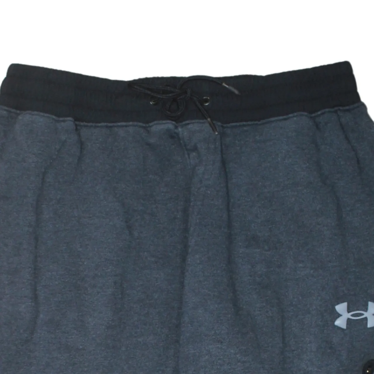 Under Armour Dark Grey Joggers Men’s Large Embroidered Logo Zip Pocket Fleece Sweatpants sold by Vintage Club product image thumbnail 3