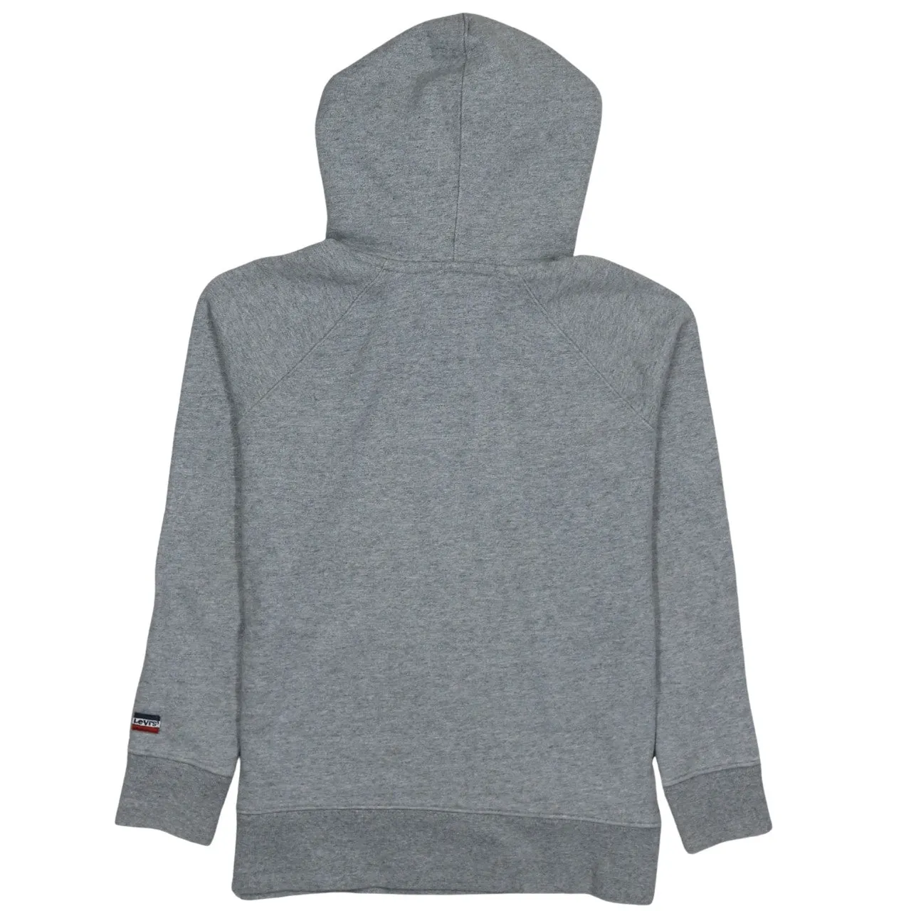 Levi's Grey Hoodie Men's XSmall Printed Logo Drawstring Hood Front Pocket Sweatshirt sold by Vintage Club product image thumbnail 2