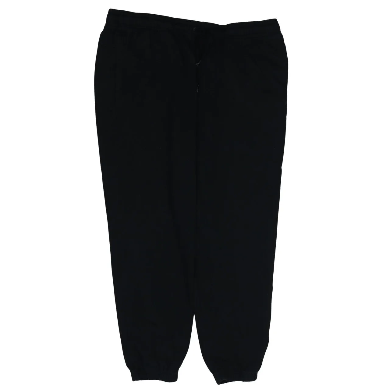 Adidas Black Joggers Men’s XLarge Printed Logo Elasticated Cuffs Drawstring Sweatpants sold by Vintage Club product image thumbnail 2