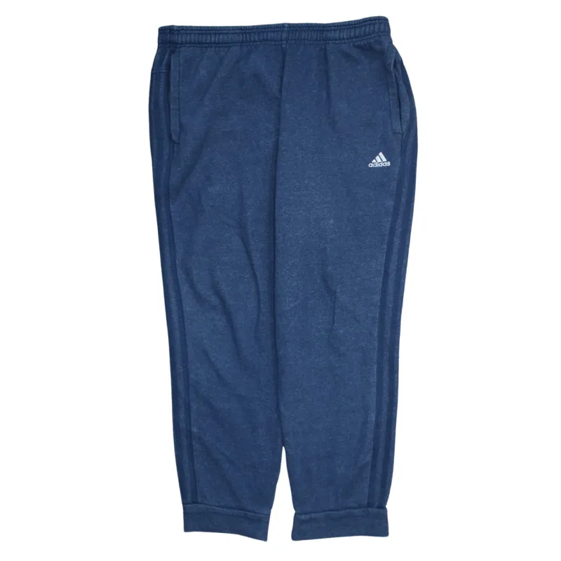 Adidas Navy Blue Joggers Men’s XLarge Embroidered Logo Elastic Waist Cuffed Sweatpants sold by Vintage Club