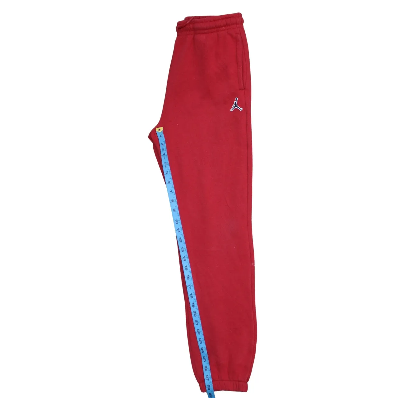 Jordan Burgundy Red Joggers Men’s XLarge Embroidered Jumpman Logo Elastic Cuffs Fleece Sweatpants sold by Vintage Club product image thumbnail 5