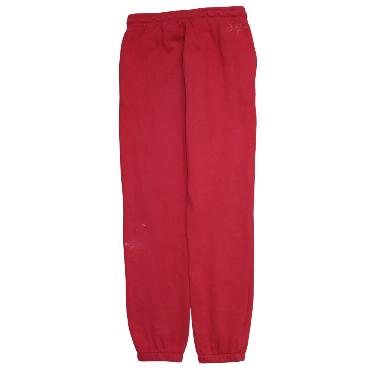 Jordan Burgundy Red Joggers Men’s XLarge Embroidered Jumpman Logo Elastic Cuffs Fleece Sweatpants sold by Vintage Club product image thumbnail 2