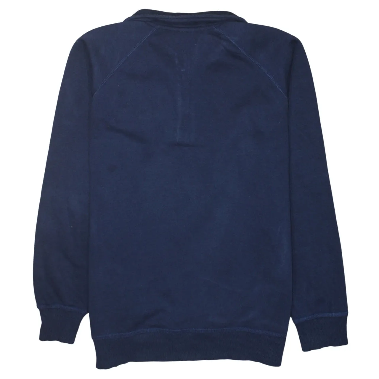 Under Armour Navy Blue Quarter Zip Sweatshirt Men's Small Contrast Trim Pullover Fleece Top sold by Vintage Club product image thumbnail 2