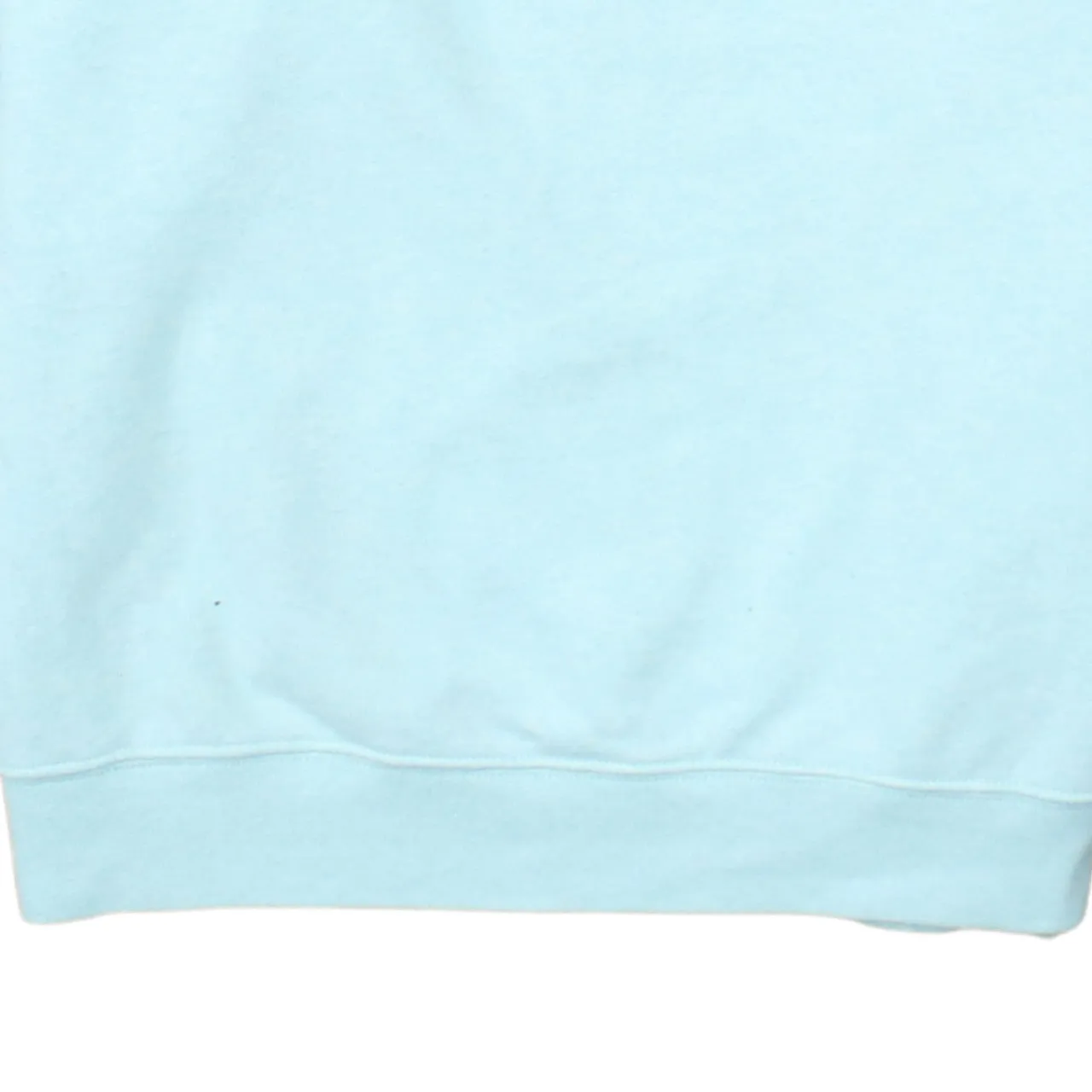 Nike Light Aqua Blue Sweatshirt Men's Medium Printed Swoosh Logo Crewneck Pullover Fleece Top sold by Vintage Club product image thumbnail 4