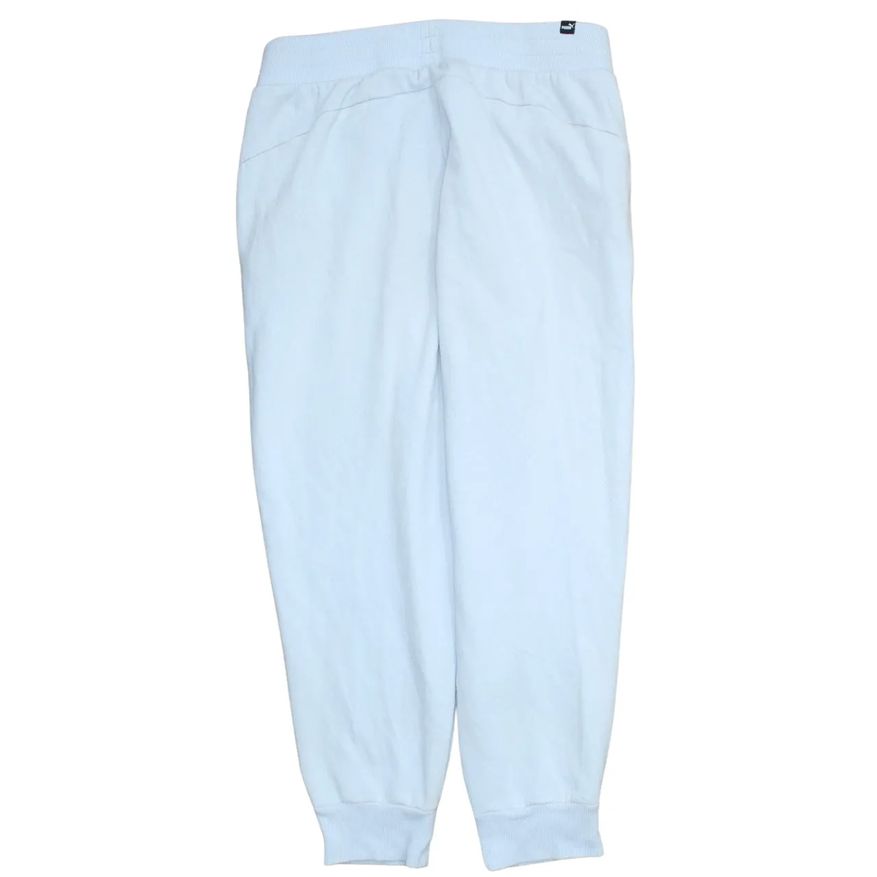Puma Light Blue Joggers Men’s XLarge Printed Logo Elastic Waist Cuffed Sweatpants sold by Vintage Club product image thumbnail 2