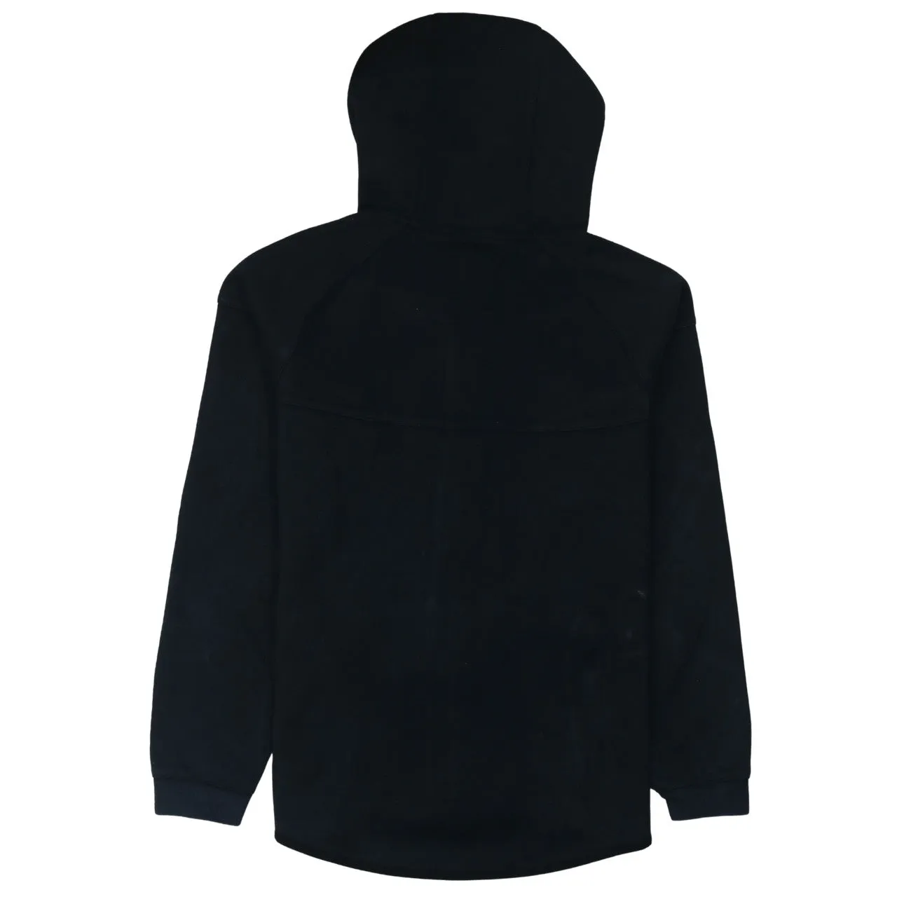 Nike Black Full Zip Hoodie Women’s Medium Embroidered Swoosh Zip Pockets Fleece Jacket sold by Vintage Club product image thumbnail 2