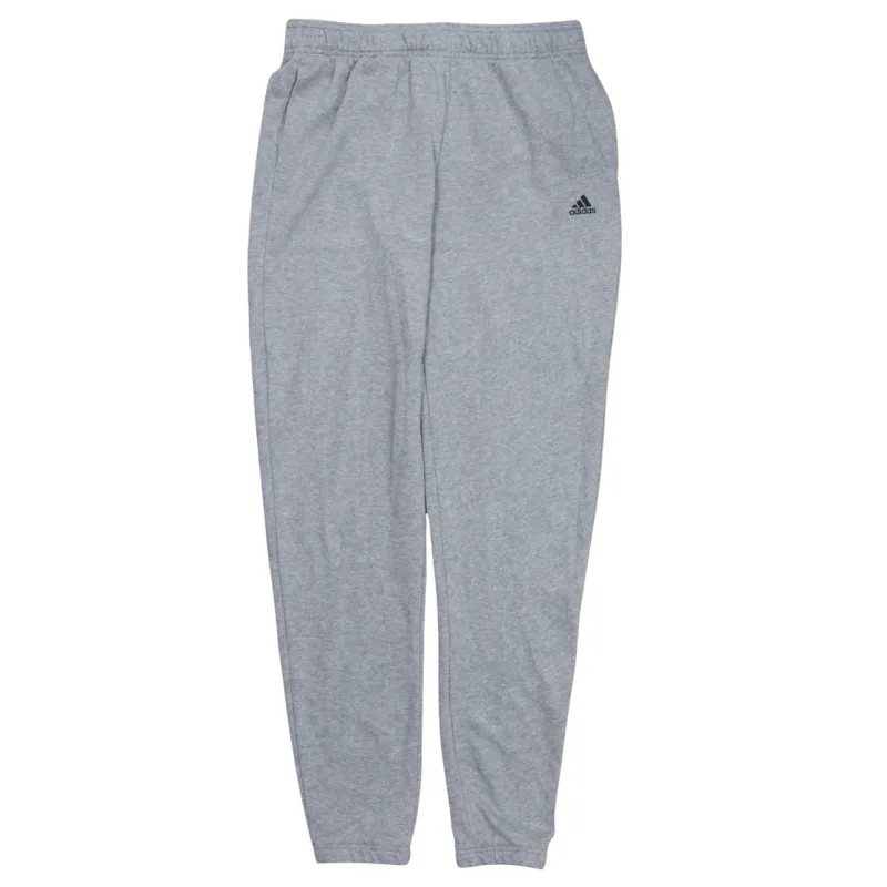 Adidas Light Grey Joggers Women’s XLarge Printed Logo Elastic Waist Cuffed Sweatpants sold by Vintage Club