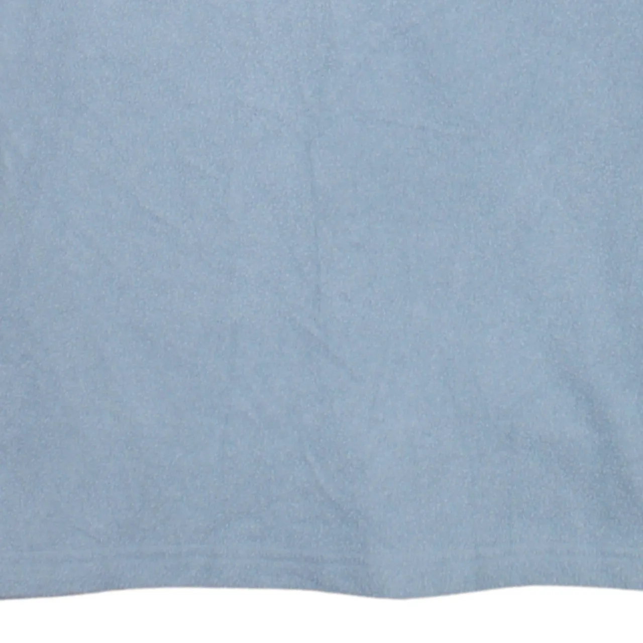 The North Face Light Blue Fleece Jumper Women’s Large Half Zip Embroidered Logo Pullover Top sold by Vintage Club product image thumbnail 4