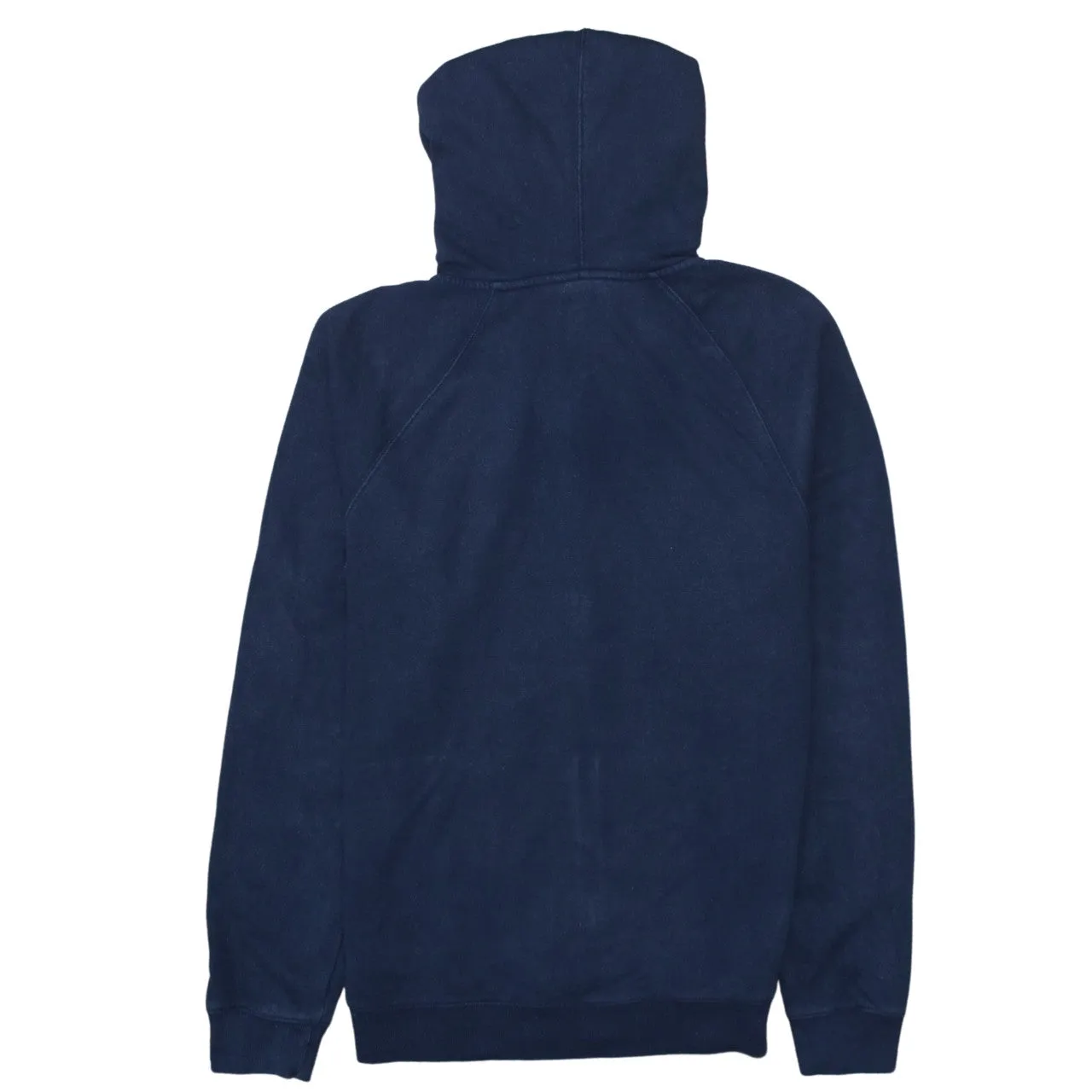 Quiksilver Navy Blue Zip Hoodie Women’s XLarge Embroidered Logo Split Pockets Fleece Sweatshirt sold by Vintage Club product image thumbnail 2