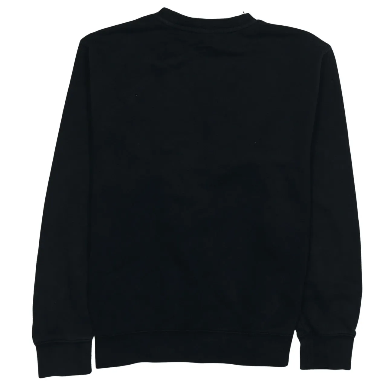 Nike Black Sweatshirt Men's Large Embroidered Swoosh Logo Crewneck Pullover Fleece Top sold by Vintage Club product image thumbnail 2