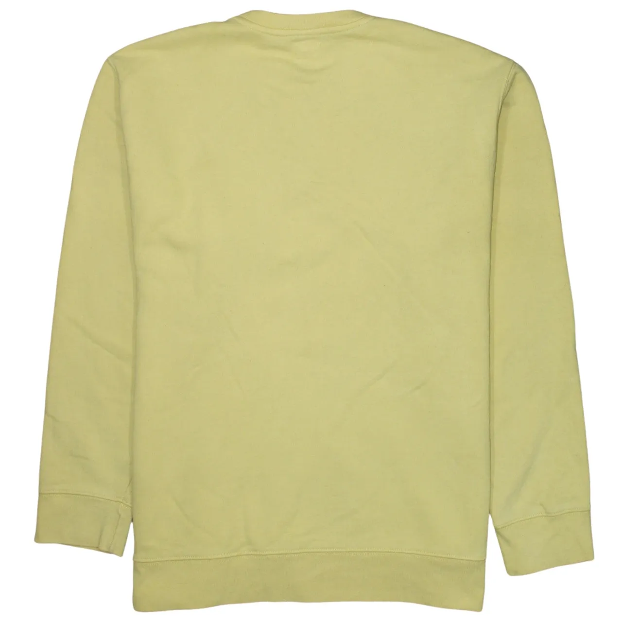 Levi's Pale Yellow Sweatshirt Women's XXLarge Embroidered Chest Logo Crewneck Pullover Top sold by Vintage Club product image thumbnail 2