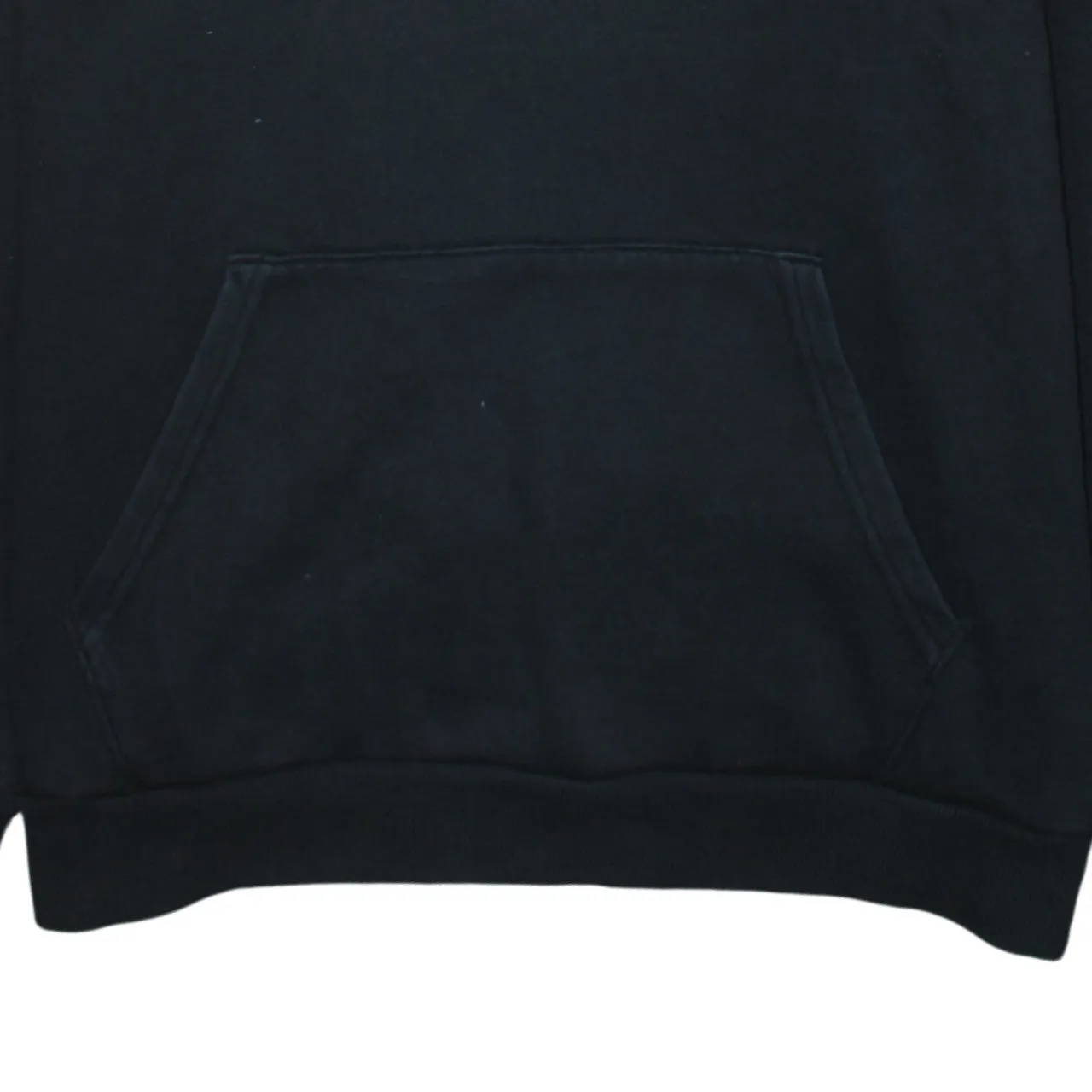 Puma Black Hoodie Women’s Large Printed Big Logo Front Pocket Pullover Sweatshirt sold by Vintage Club product image thumbnail 4