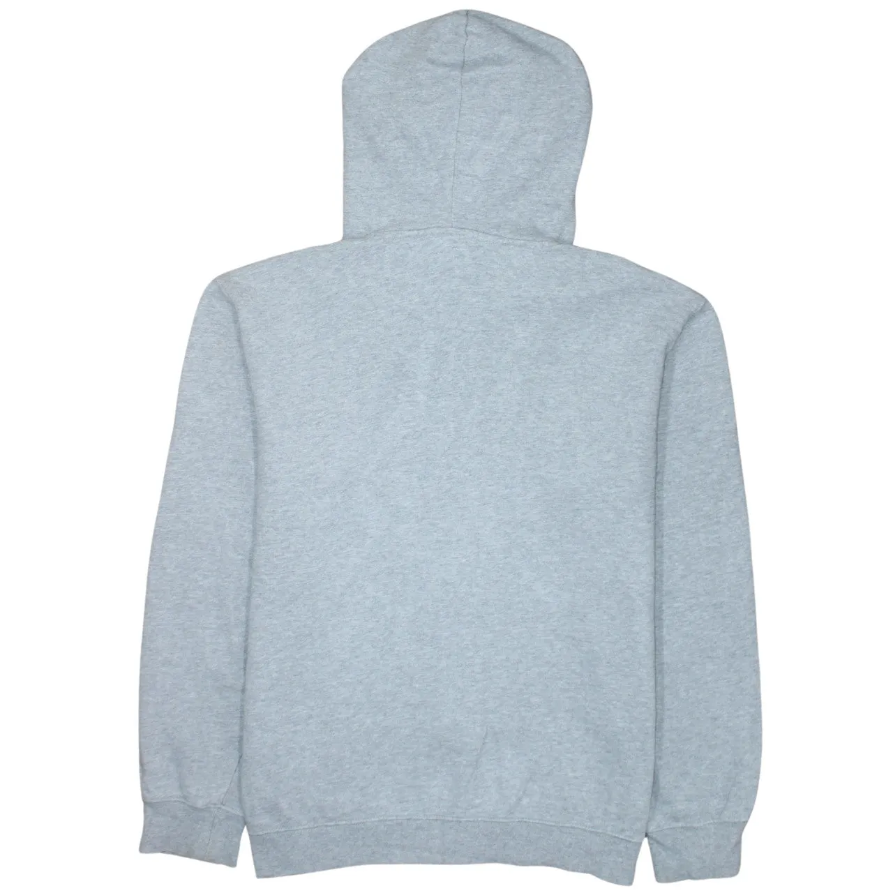 Champion Light Grey Zip Hoodie Women’s Large Embroidered Chest Logo Split Pocket Sweatshirt sold by Vintage Club product image thumbnail 2