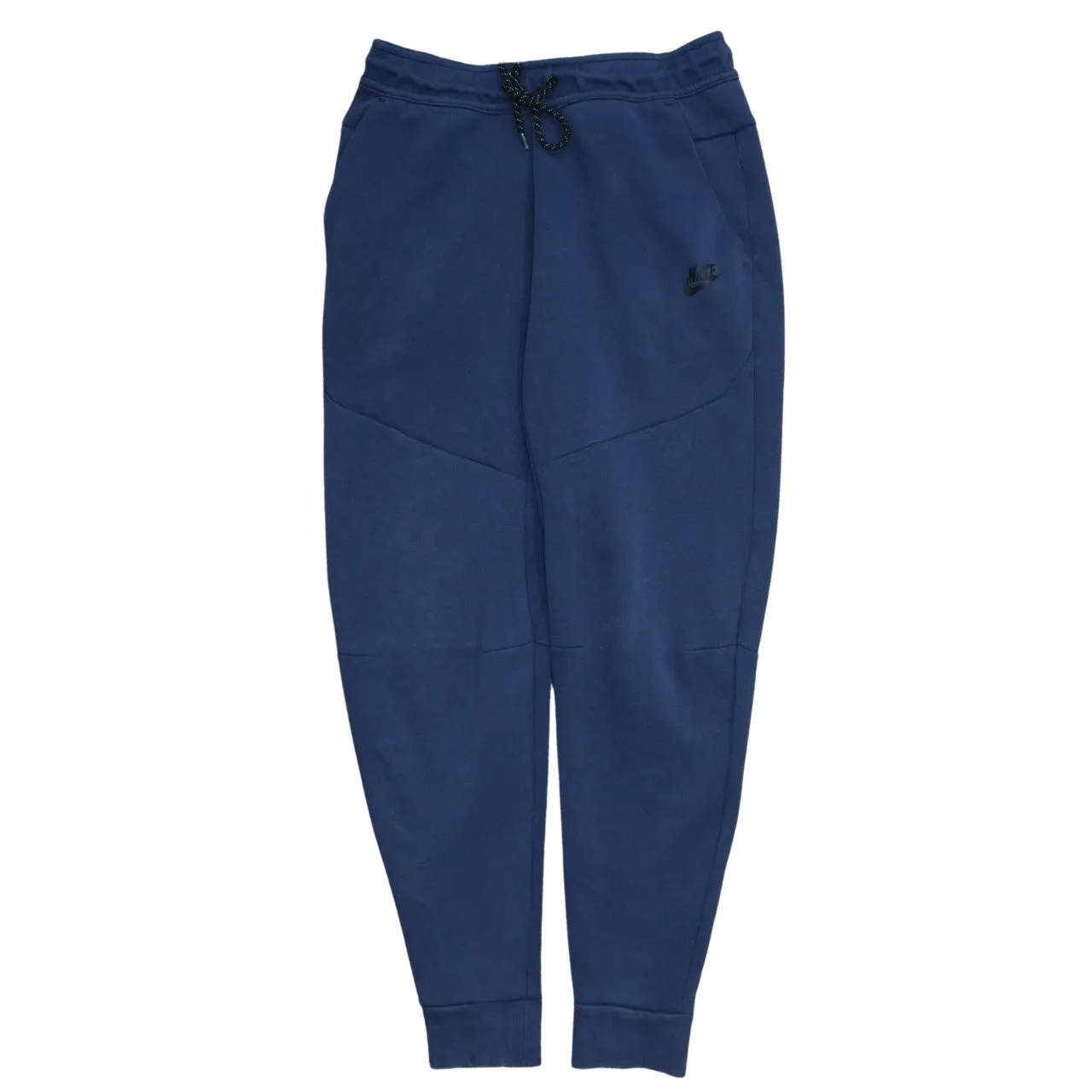 Nike Navy Blue Joggers Men’s Small Embroidered Logo Zip Pocket Cuffed Sweatpants sold by Vintage Club