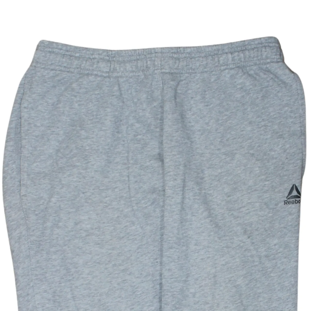 Reebok Light Grey Joggers Men’s Medium Embroidered Logo Elastic Waist Cuffed Sweatpants sold by Vintage Club product image thumbnail 3