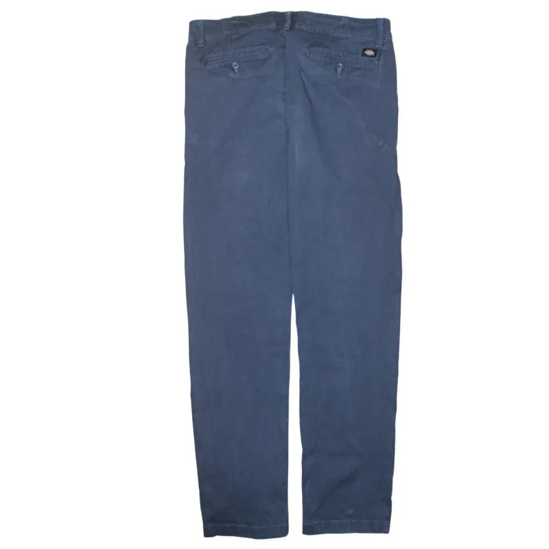 Dickies Navy Blue Trousers Men's W33 Straight Leg Chino Style Casual Pants sold by Vintage Club