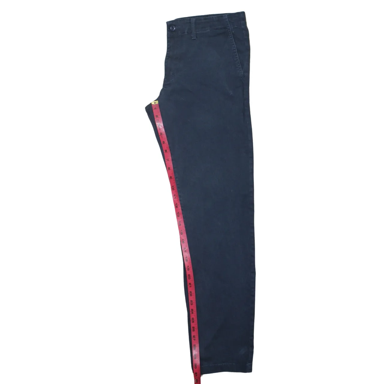 Dickies Navy Blue Trousers Men's W33 Straight Leg Chino Style Casual Pants sold by Vintage Club product image thumbnail 5