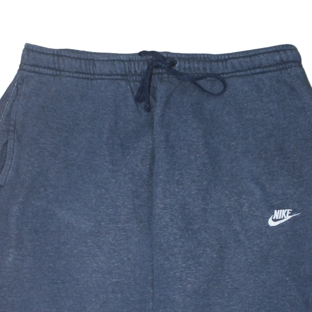 Nike Navy Blue Joggers Men’s XXLarge Embroidered Swoosh Elastic Cuffs Fleece Sweatpants sold by Vintage Club product image thumbnail 3