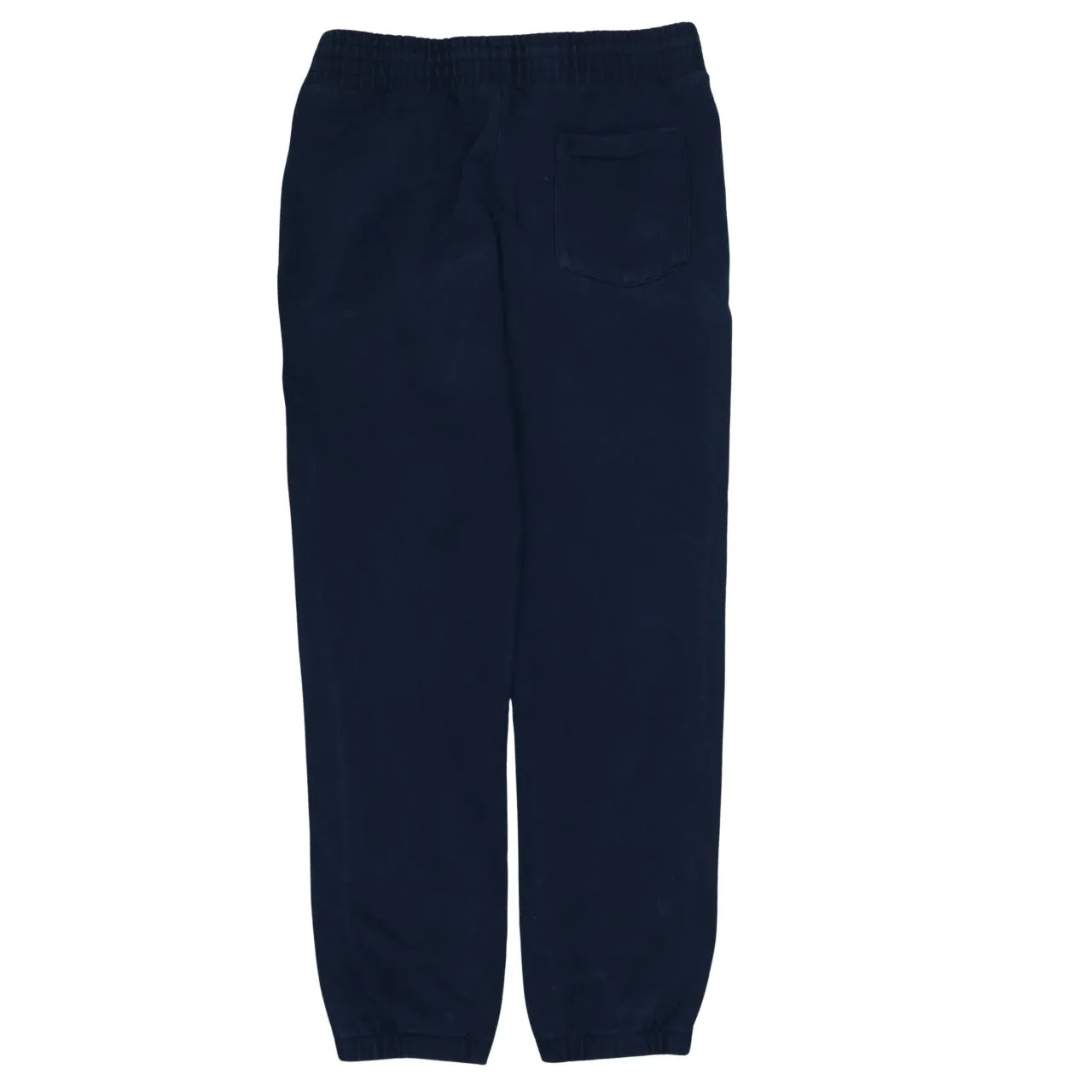 Adidas Navy Blue Joggers Men’s Large Elasticated Waist Zip Pockets Embroidered Logo Sweatpants sold by Vintage Club product image thumbnail 2