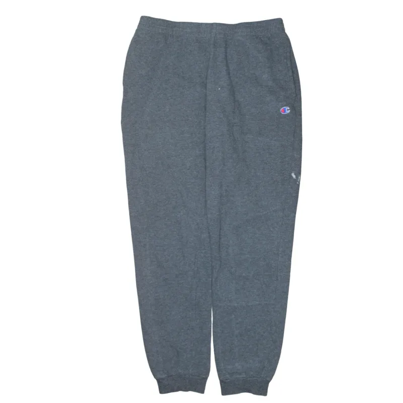 Champion Dark Grey Joggers Men’s XLarge Embroidered C Logo Elastic Waist Cuffed Sweatpants made by Champion