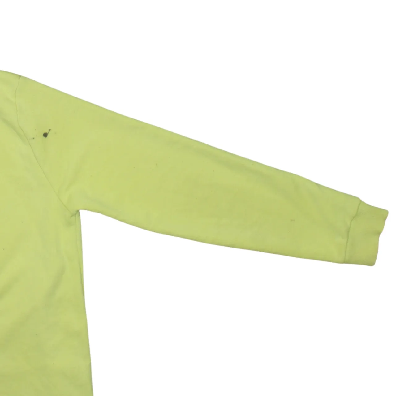 Fila Light Yellow Hoodie Women’s Large Embroidered Chest Logo Front Pocket Pullover Sweatshirt sold by Vintage Club product image thumbnail 4