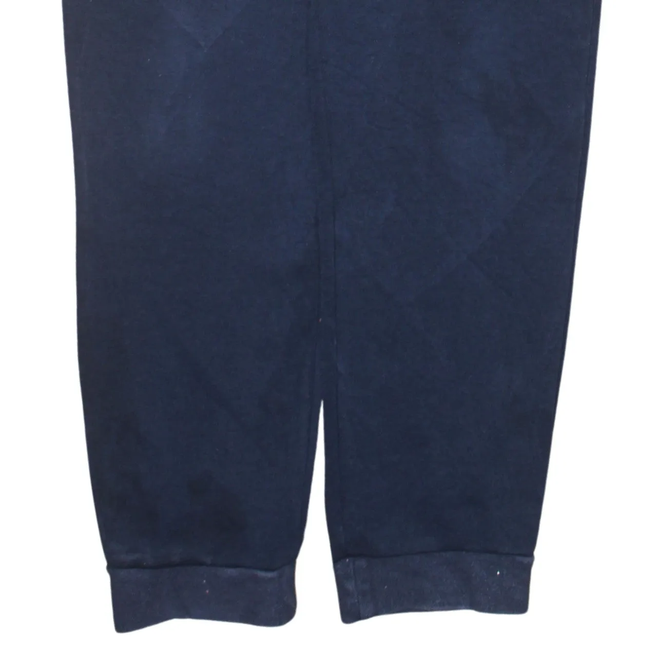 Lacoste Navy Blue Joggers Men’s 34 Elastic Waist Cuffed Hem Small Croc Logo Sweatpants sold by Vintage Club product image thumbnail 4