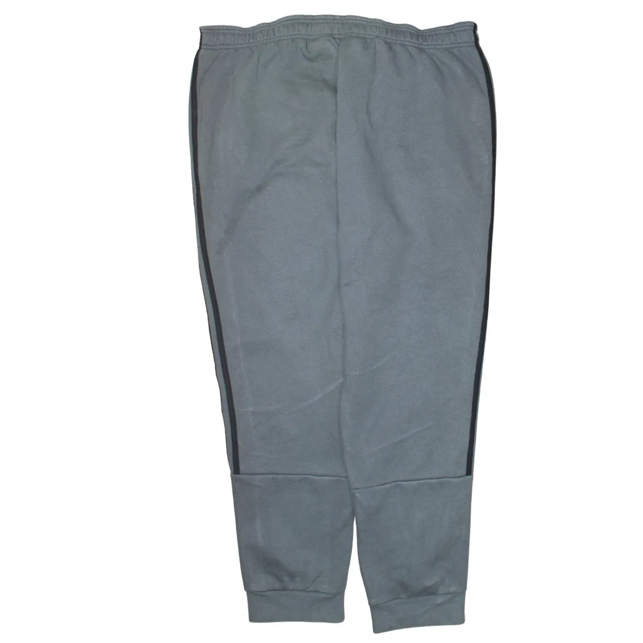 Adidas Grey Joggers Men’s XXLarge Embroidered Logo Three Stripe Sides Fleece Sweatpants sold by Vintage Club product image thumbnail 2
