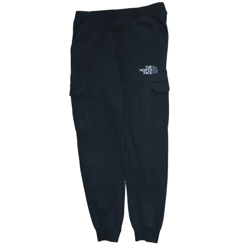 The North Face Black Joggers Men's Medium Cargo Pockets Embroidered Logo Sweatpants sold by Vintage Club