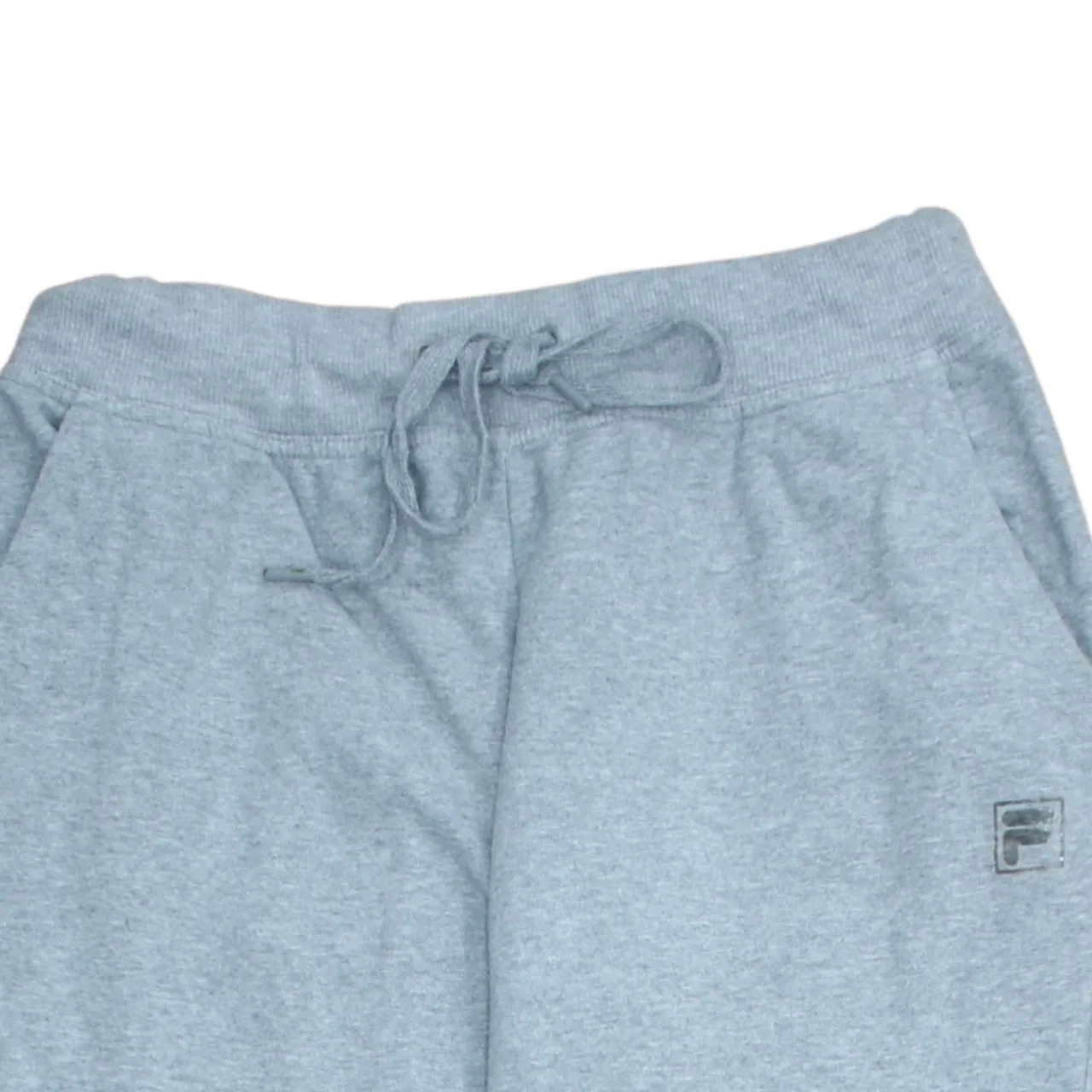 Fila Light Grey Joggers Men's Medium Drawstring Waist Cuffed Hem Small Logo Sweatpants sold by Vintage Club product image thumbnail 3