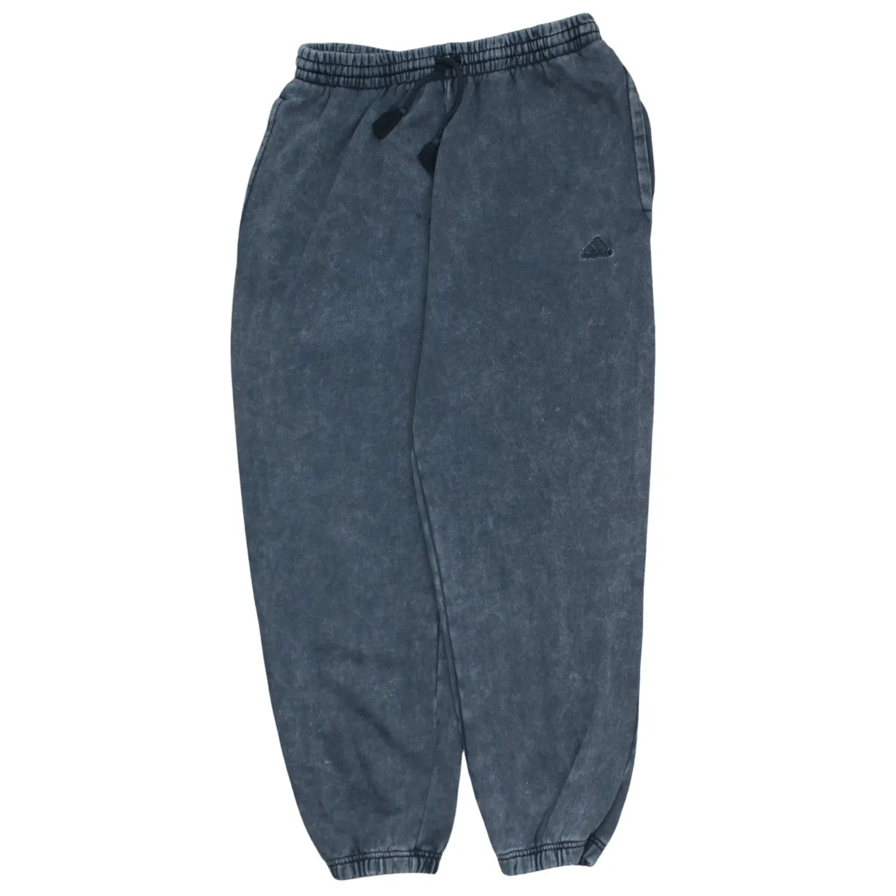 Adidas Washed Charcoal Joggers Men’s Small Embroidered Logo Elastic Cuff Sweatpants sold by Vintage Club