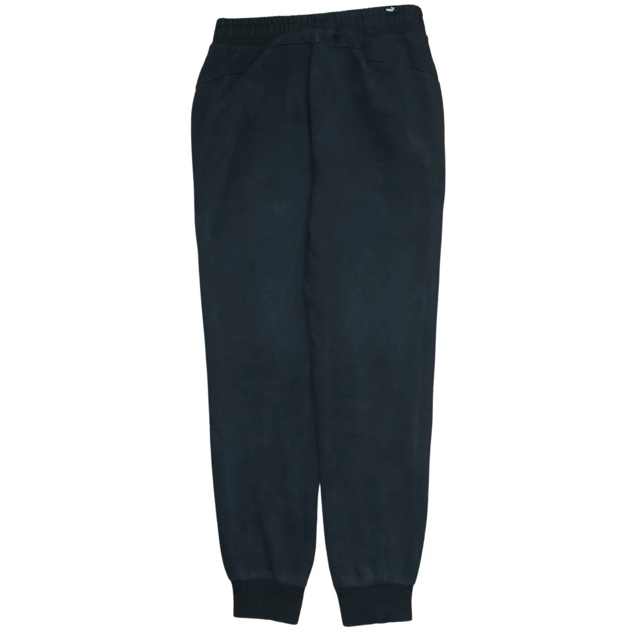 Puma Black Joggers Men’s 28 Printed Logo Elastic Waist Cuffed Fleece Sweatpants sold by Vintage Club product image thumbnail 2