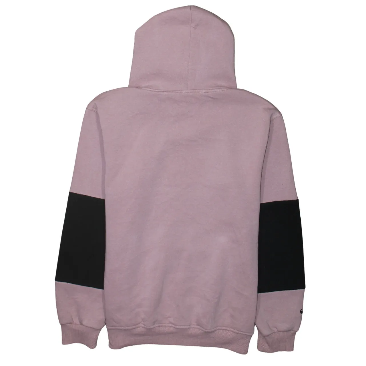 Nike Mauve Pink Hoodie Women’s XXLarge Embroidered Swoosh Colour Block Sleeves Pullover Sweatshirt sold by Vintage Club product image thumbnail 2