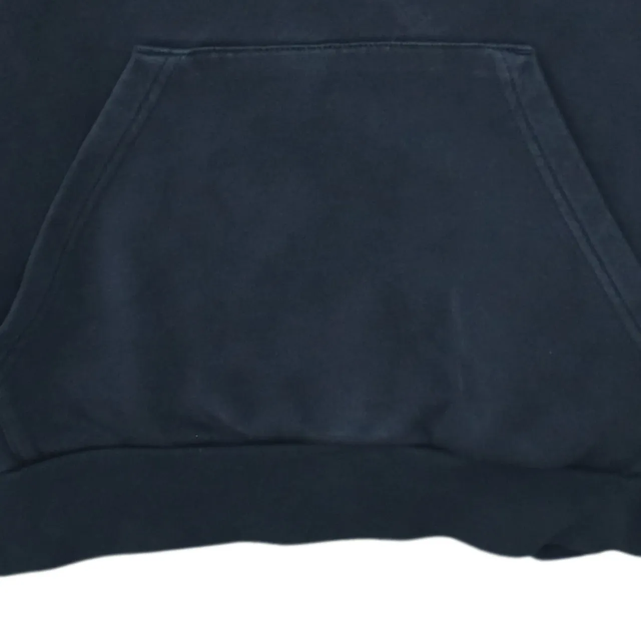 Adidas Black Hoodie Men's XSmall Trefoil Embroidered Logo Front Pouch Fleece Sweatshirt sold by Vintage Club product image thumbnail 4